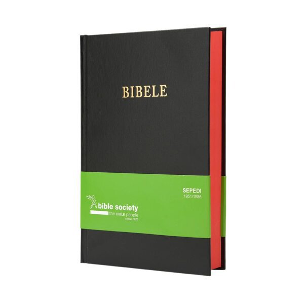 SEPEDI 1951 complete Bible, medium size, black hardcover, red-edged