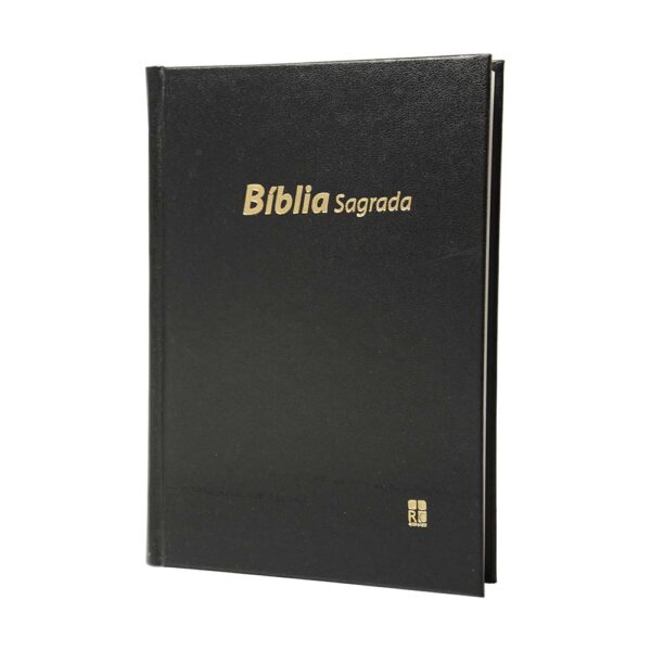 PORTUGUESE complete Bible, standard size, black hardcover